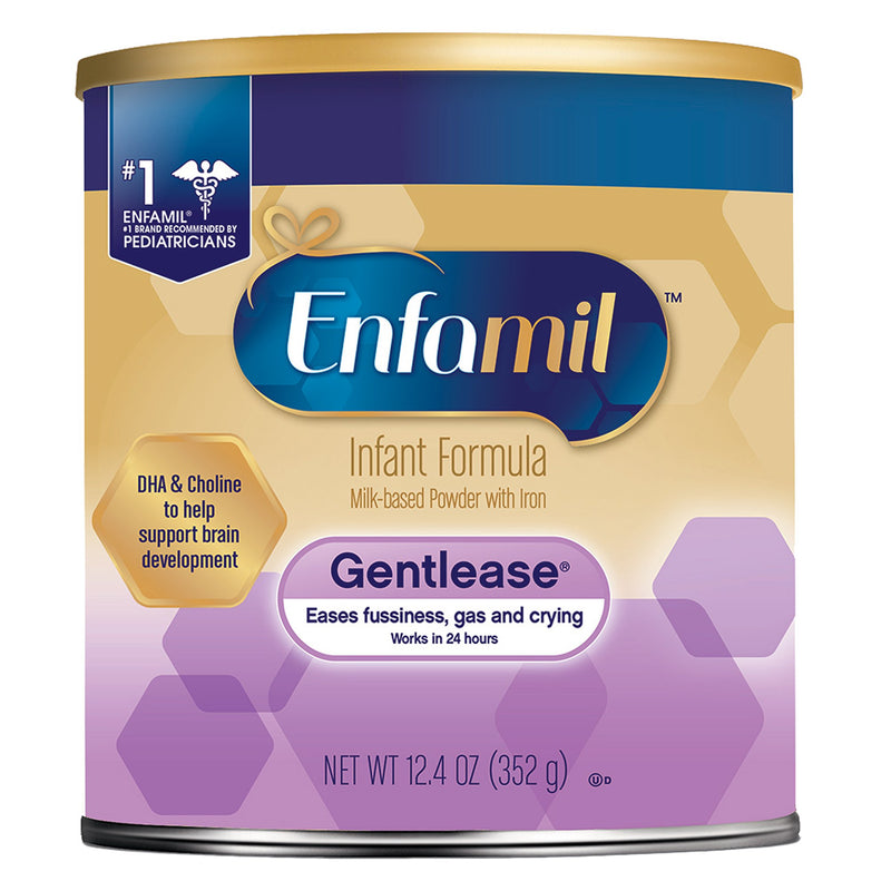 Enfamil® Gentlease® Powder Infant Formula, 12.4-Ounce Can, Sold As 6/Case Mead 174101