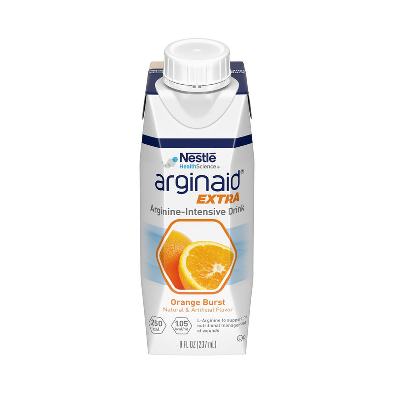 Arginaid Extra® Orange Arginine-Intensive Drink, 8-Ounce Carton, Sold As 24/Case Nestle 00043900570464