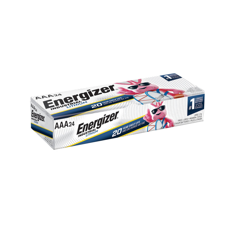 Lithium Battery Energizer® Industrial® Aaa Cell 1.5V Disposable 24 Per Pack, Sold As 144/Case Energizer Ln92