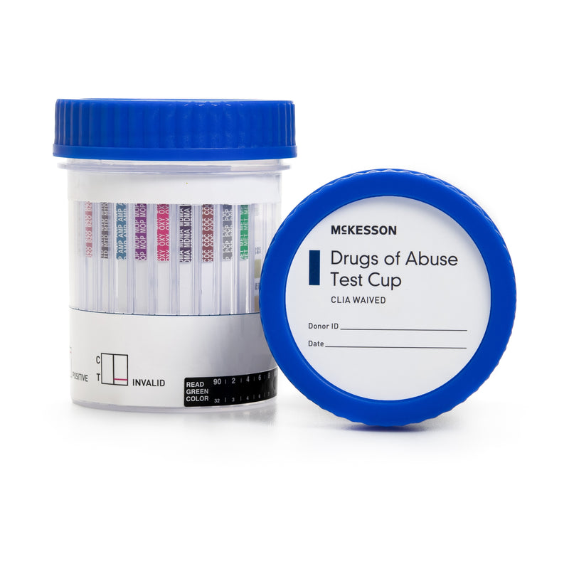 Mckesson 14-Drug Panel With Adulterants Drugs Of Abuse Test, Sold As 100/Case Mckesson 16-1145A3