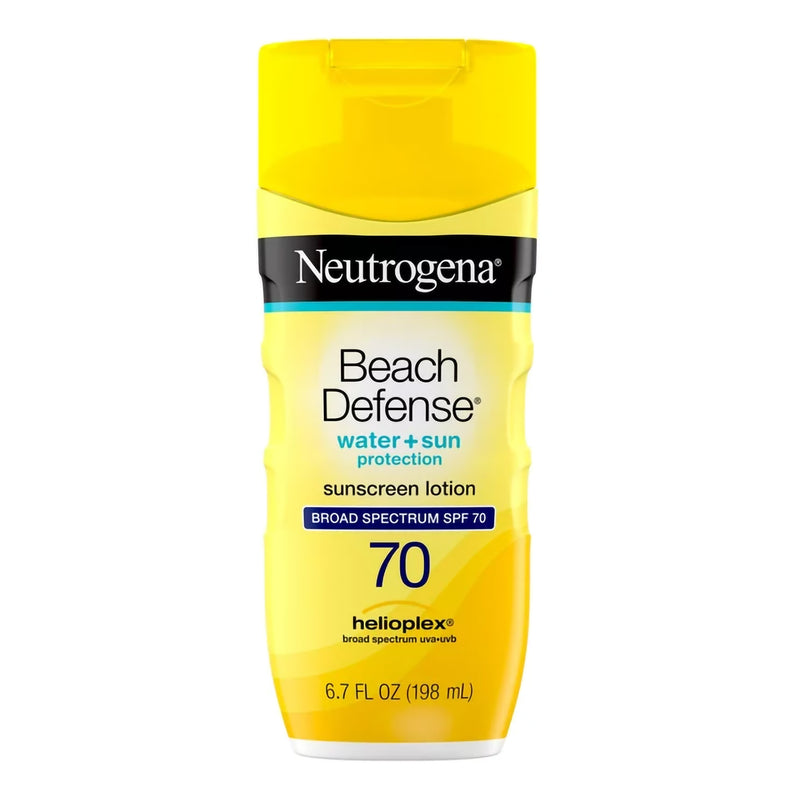 Sunscreen, Lot Neutrogena Beach Defense Spf70 6.7Oz, Sold As 1/Each J 08680087272