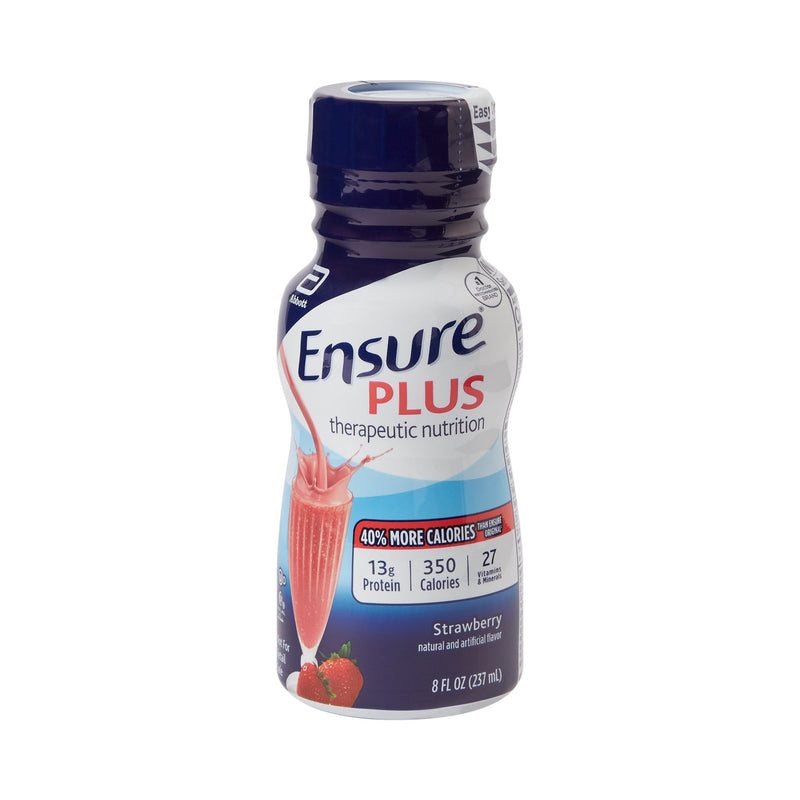 Ensure® Plus Therapeutic Nutrition, Strawberry, 8-Ounce Bottle, Sold As 24/Case Abbott 58301