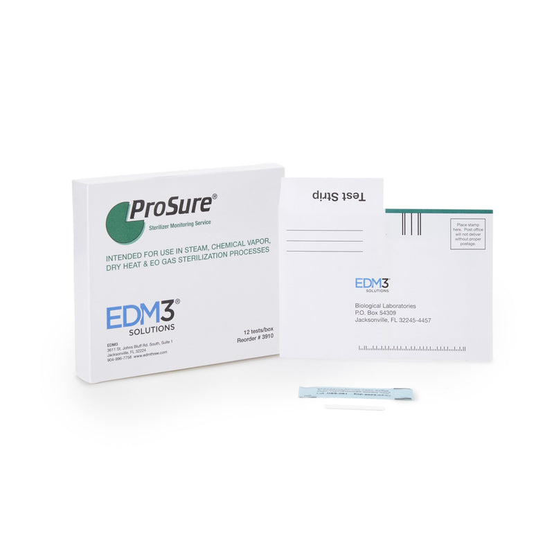 Prosure® Sterilizer Monitoring Mail-In Service, Sold As 12/Kit Edm 3910