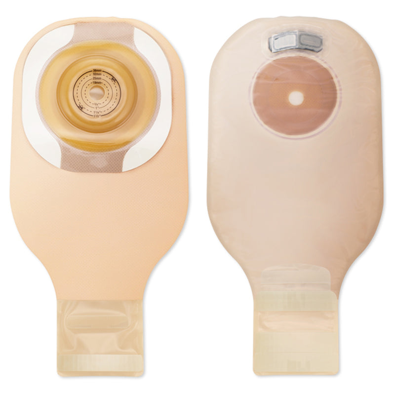 Premier™ Flextend™ One-Piece Drainable Beige Filtered Ostomy Pouch, 12 Inch Length, 1½ Inch Stoma, Sold As 5/Box Hollister 8678
