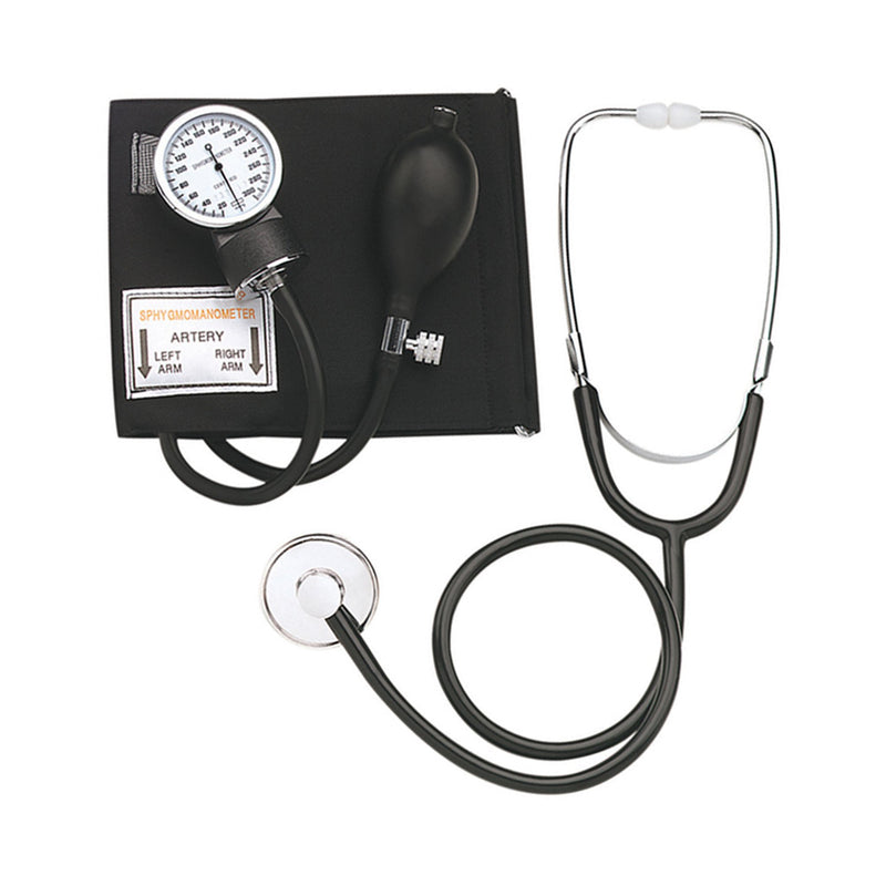 Healthsmart® Aneroid Sphygmomanometer Combo Kit, Sold As 1/Each Mabis 04-176-026