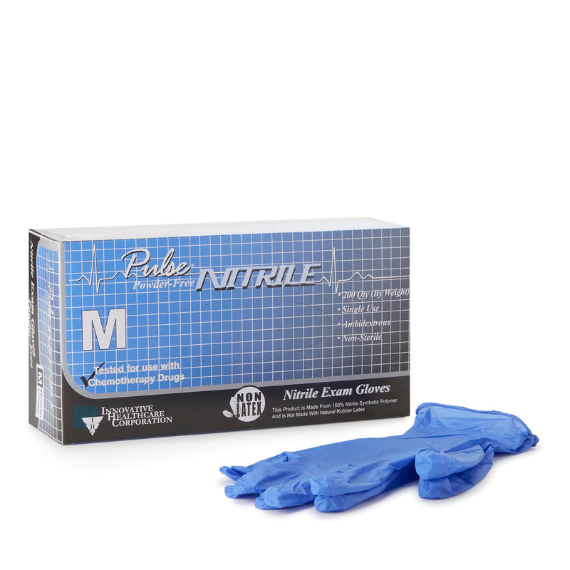 Pulse® Nitrile Exam Glove, Medium, Lavender, Sold As 2000/Case Innovative 177202