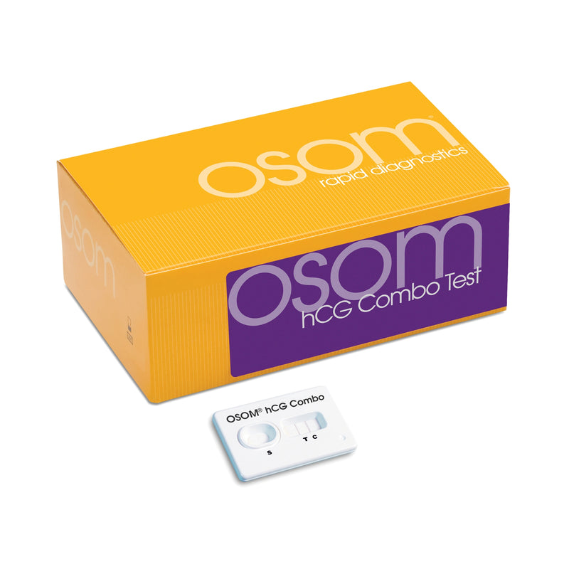Osom® Combo Hcg Pregnancy Fertility Reproductive Health Test Kit, Sold As 18/Case Sekisui 124