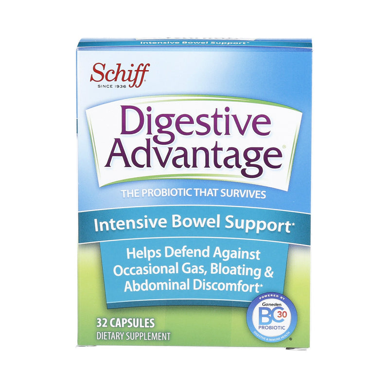 Schiff Digestive Advantage® Intensive Bowel Support Capsules, Sold As 32/Box Reckitt 81506600116
