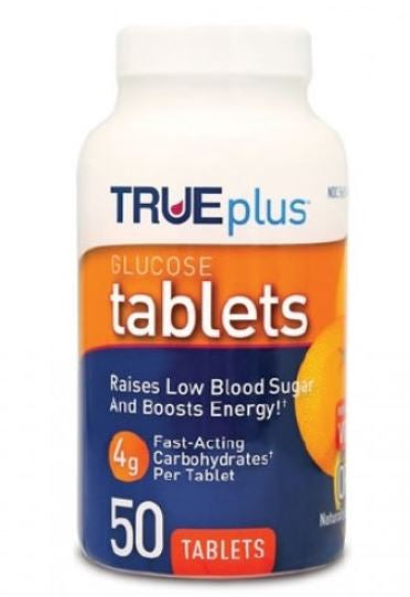 True Plus Glucose, Tab Org 4Gm(50/Bt 12Bt/Cs), Sold As 1/Bottle Nipro P1H01Rn-50