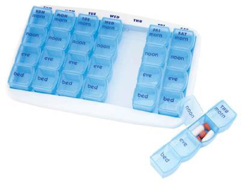 Apex-Carex® Medichest™ Pill Organizer, 1 X 5-1/4 X 8-13/50 Inch, Sold As 1/Each Apex-Carex 70600