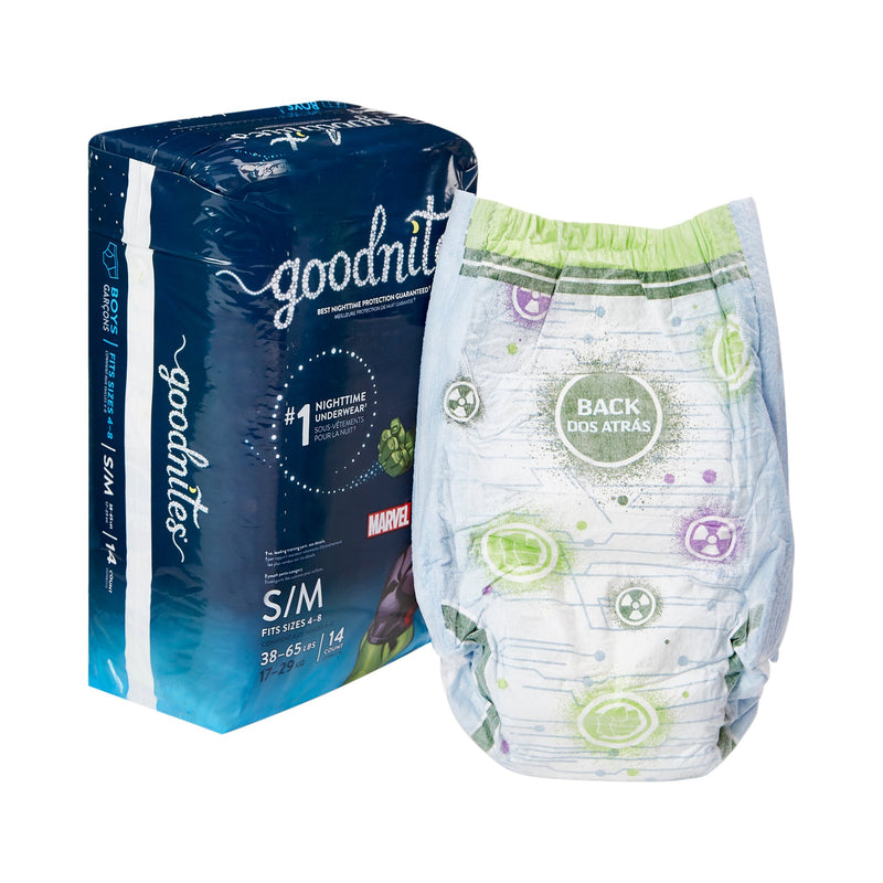 Goodnites® Absorbent Underwear, Small / Medium, Sold As 56/Case Kimberly 41313