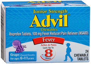 Advil® Junior Strength Ibuprofen Pain Relief, Sold As 1/Bottle Glaxo 00573017920