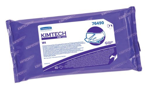 Wipe, Wet Kimteck Pure Surfacestr (40/Pk 5Pk/Bg 2Bg/Cs), Sold As 5/Bag Kimberly 76490