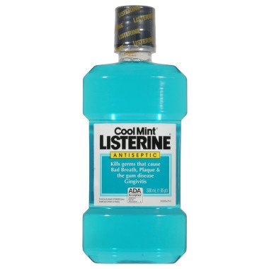 Mouthwash, Listerine Cool Mint500Ml (6/Cs), Sold As 6/Case Johnson 00312547937528