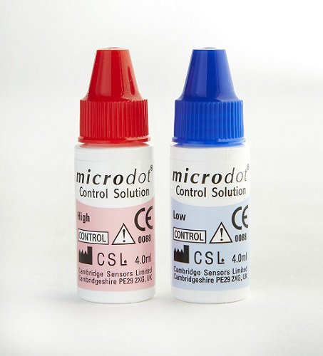 Microdot Control Solution, Sold As 1/Box Cambridge 120-02