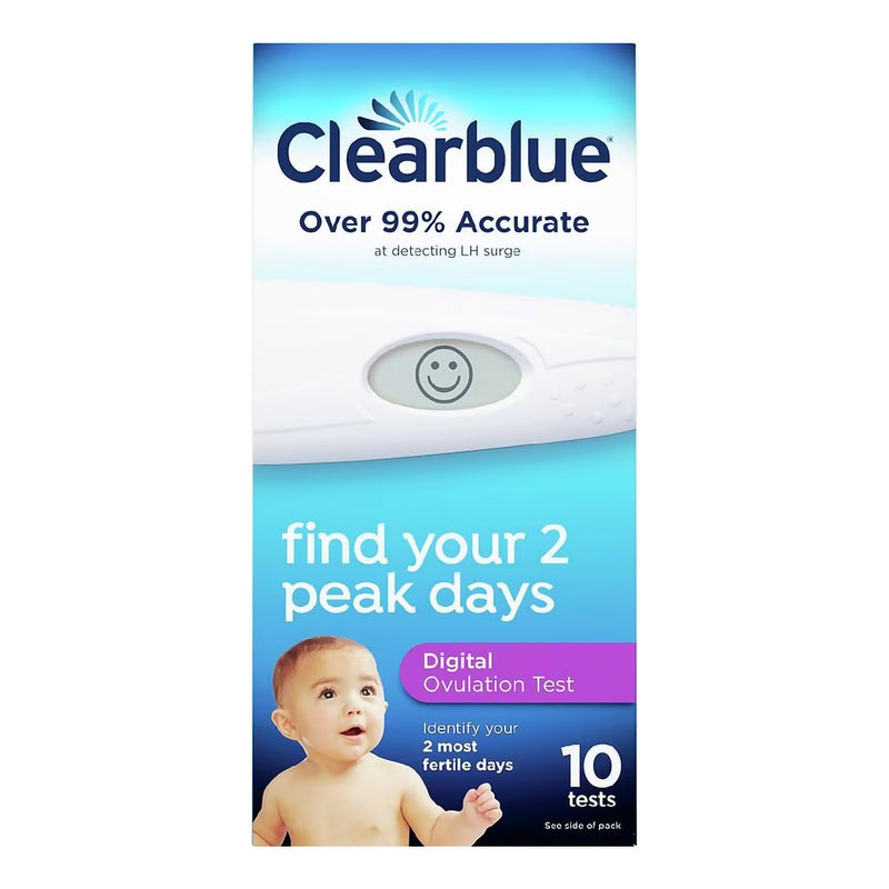 Ovulation Test, Clear Blu Dig 10Test, Sold As 1/Each Procter 63347260076