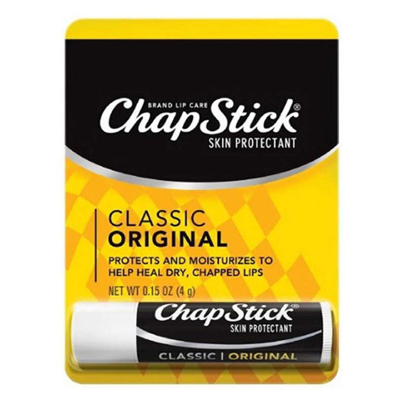 Chapstick Skin Protectant Classic Original, Sold As 12/Carton Glaxo 00573070112