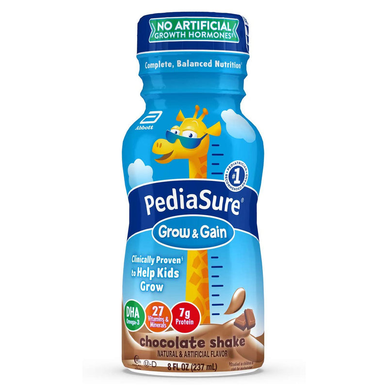 Pediasure® Grow & Gain Chocolate Pediatric Oral Supplement, 8 Oz. Bottle, Sold As 1/Each Abbott 58058
