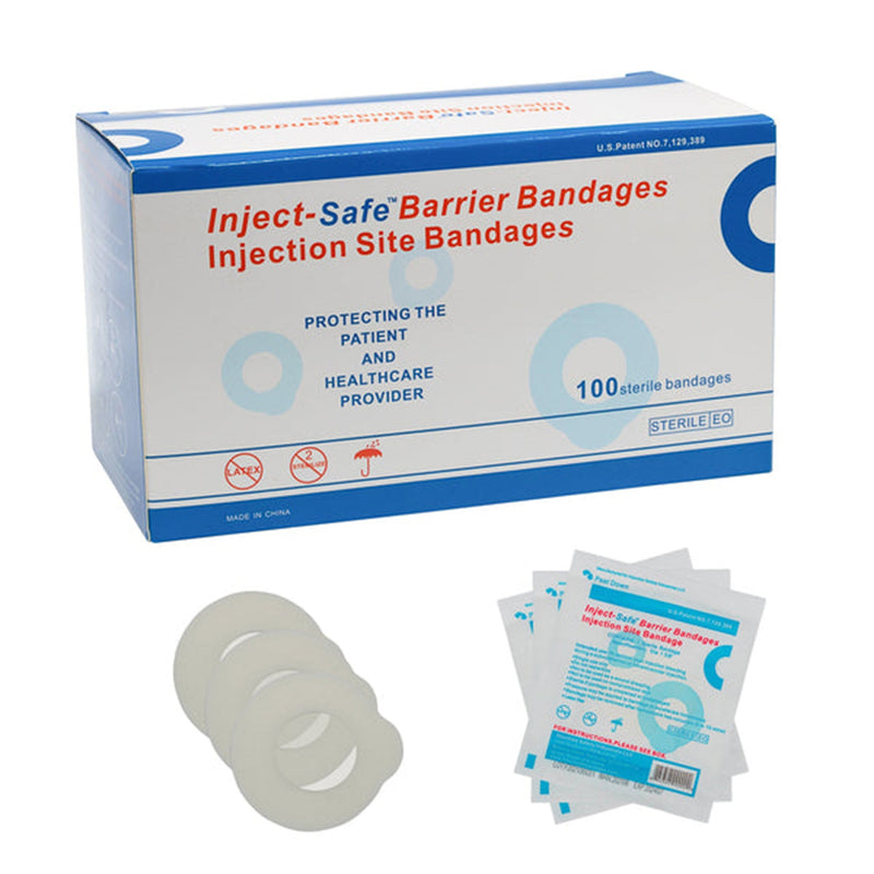 Inject-Safe™ Adhesive Barrier Strip, 1-3/8 Inch Diameter, Sold As 2000/Case Htl-Strefa 3070
