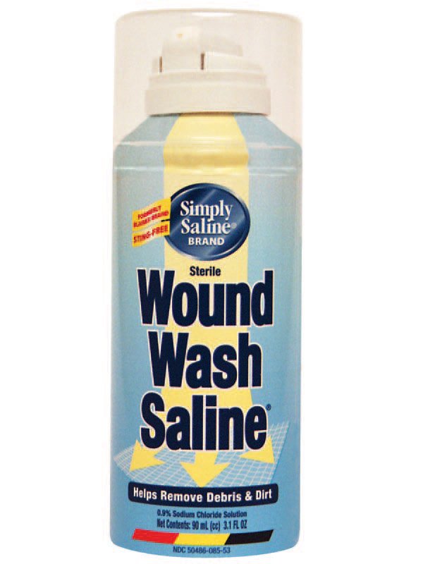Simply Saline Wound Wash, 90 Ml Spray Can, Sold As 1/Each Church 02260008553