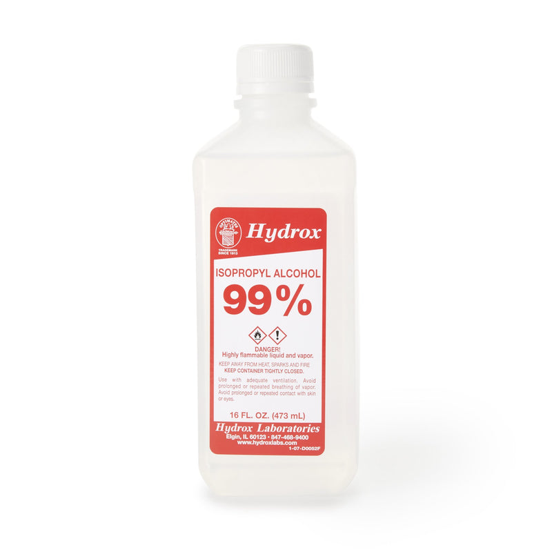 Mckesson Isopropyl Alcohol, Concentrated 99% Strength Rubbing Alcohol For Technical Use, 16 Oz, Sold As 1/Each Mckesson D0052