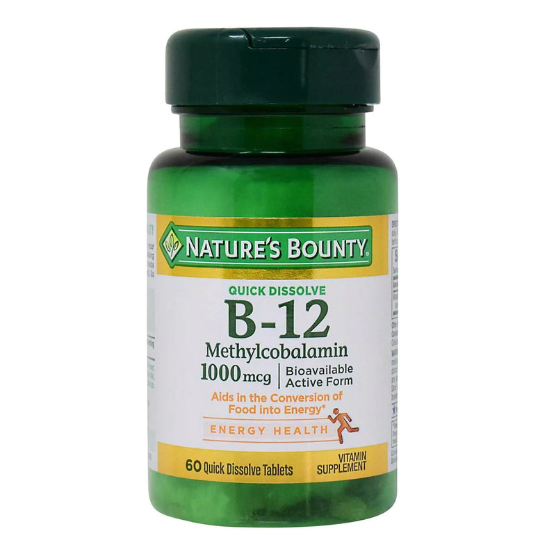 Nature'S Bounty® Vitamin B-12 Supplement, Sold As 1/Bottle Us 07431271950