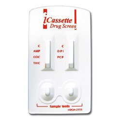 Test Kit, 5Drug Cassette Amp/Coc/Opi/Pcp/Thc (25/B Instch, Sold As 25/Box Abbott I-Doa-2155