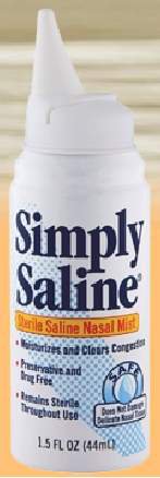 Simply Saline® Sodium Chloride / Sodium Bicarbonate Saline Nasal Spray, Sold As 1/Each Blairex 02260002915