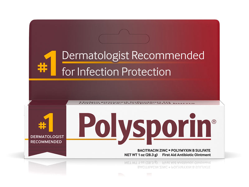 Polysporin® Bacitracin / Polymyxin B First Aid Antibiotic, 1 Oz. Tube, Sold As 24/Case Johnson 00300810237895