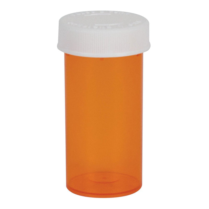 Ezy Dose® Push & Turn Prescription Vial, 13 Dram Capacity, Sold As 280/Case Apothecary 30432