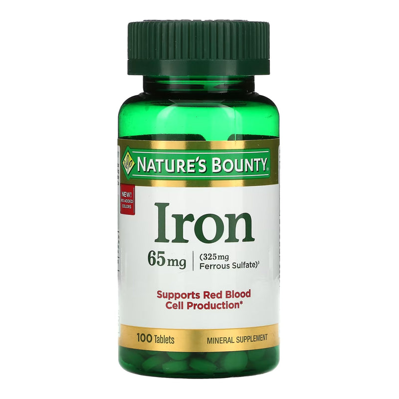 Nature'S Bounty® Iron Mineral Supplement, Sold As 1/Bottle Us 07431241383
