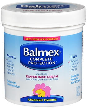 Balmex® Zinc Oxide Diaper Rash Cream, Sold As 1/Each Emerson 03010304200