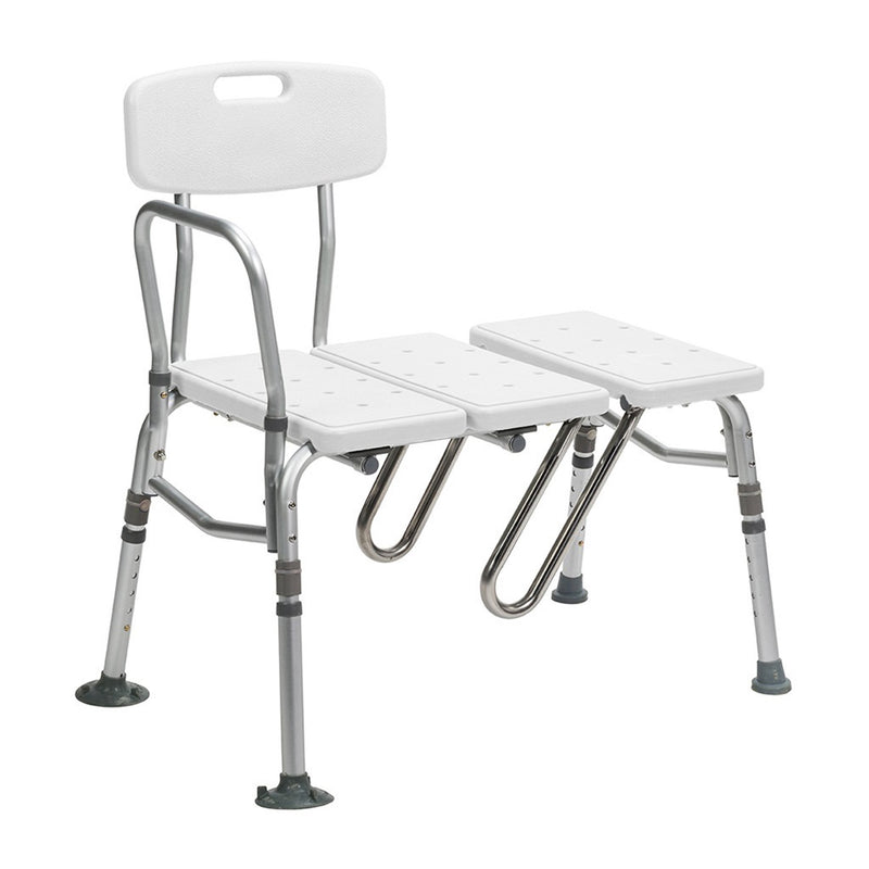Splash Defense™ Knocked Down Bath Transfer Bench, 17½ – 22½ Seat Height, Sold As 1/Each Drive Rtl12032Kdr