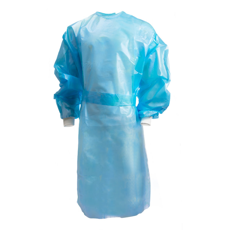 Mckesson Full Back Chemotherapy Procedure Gown, Large, Sold As 10/Bag Mckesson 16-54Kvl