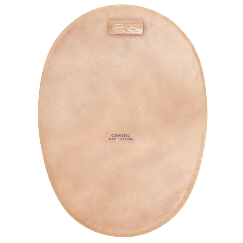 The Natura® + Two-Piece Closed End Beige Filtered Ostomy Pouch, 8 Inch Length, 1¾ Inch Flange, Sold As 30/Box Convatec 416406