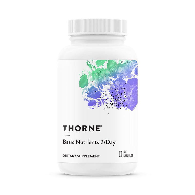 Supplement, Cap Basic Nutrients 2Day (60/Bt 12Bt/Cs), Sold As 1/Bottle Thorne Vm2Nc
