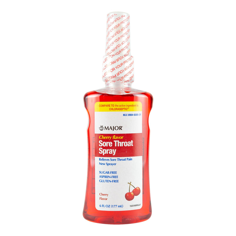 Major® Phenol Sore Throat Relief, 6-Ounce Spray Bottle, Sold As 1/Each Major 00904630521