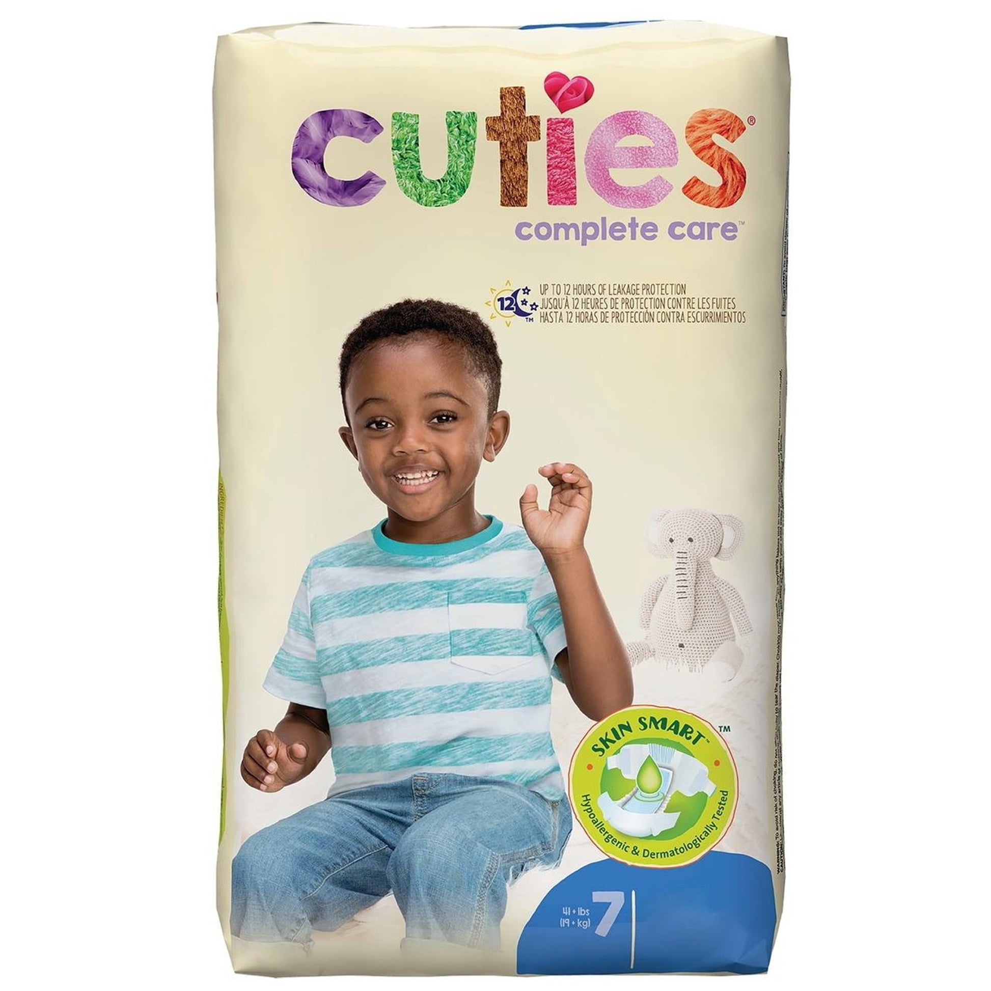 Cuties Complete Care Diapers, Size 7, Sold As 200/Case First Cdb007