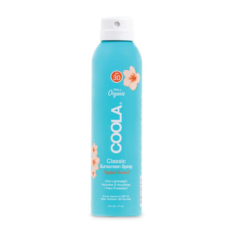 Sunscreen Coola® Classic Body Spf 30 Spray 6 Oz. Aerosol Can, Sold As 24/Case Coola Cl10105