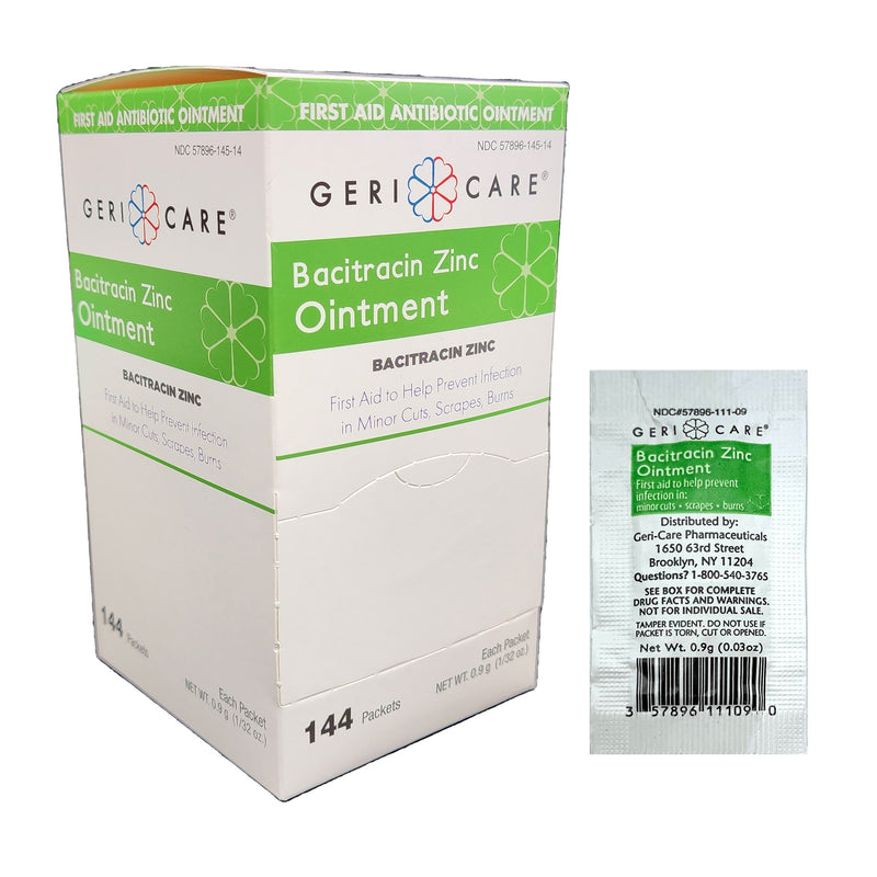 Geri-Care Bacitracin Zinc First Aid Antibiotic, Sold As 144/Box Geri-Care S145-14-Gcp