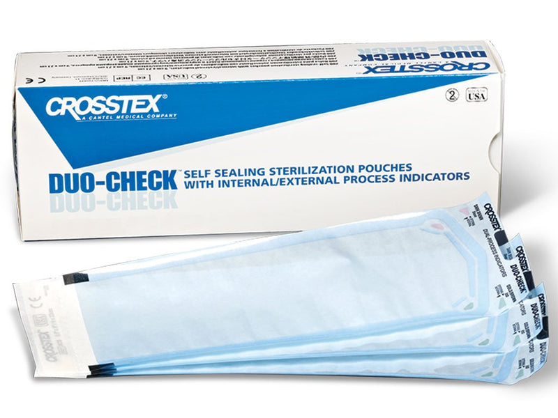 Duo-Check® Sterilization Pouch, 8 X 16 Inch, Sold As 1000/Case Sps Scl816