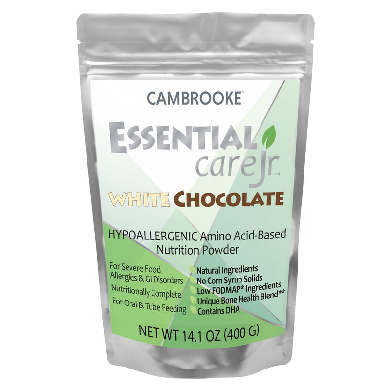 Essential Care Jr™ White Chocolate Amino Acid Based Pediatric Oral Supplement / Tube Feeding Formula, 14.1 Oz. Pouch, Sold As 1/Each Cambrooke 48023
