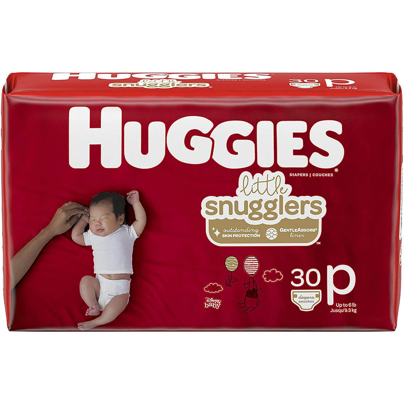 Huggies® Little Snugglers Diaper, Micro Preemie, Sold As 30/Pack Kimberly 40581