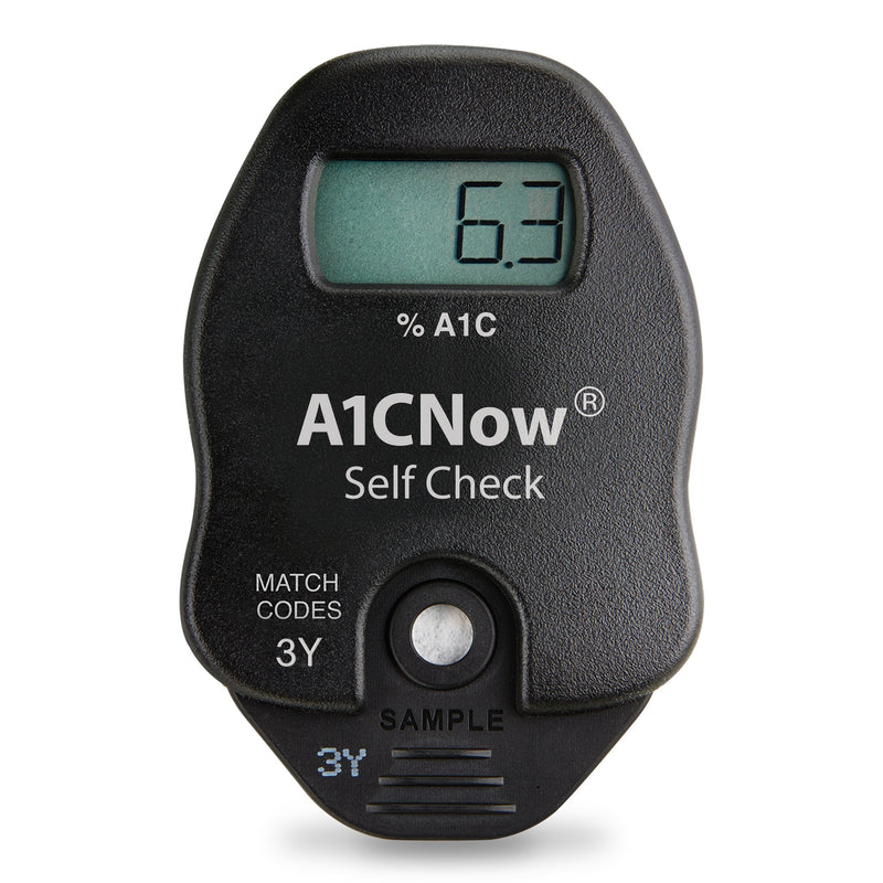 A1Cnow® Self Check Hba1C Diabetes Management Hba1C Test Kit, Sold As 4/Box Pts Pts3070