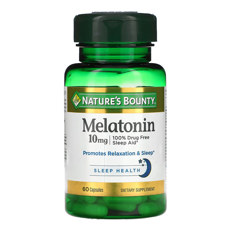 Melatonin, Cap Natures Bounty 10Mg (60/Bt), Sold As 1/Bottle Us 07431219491
