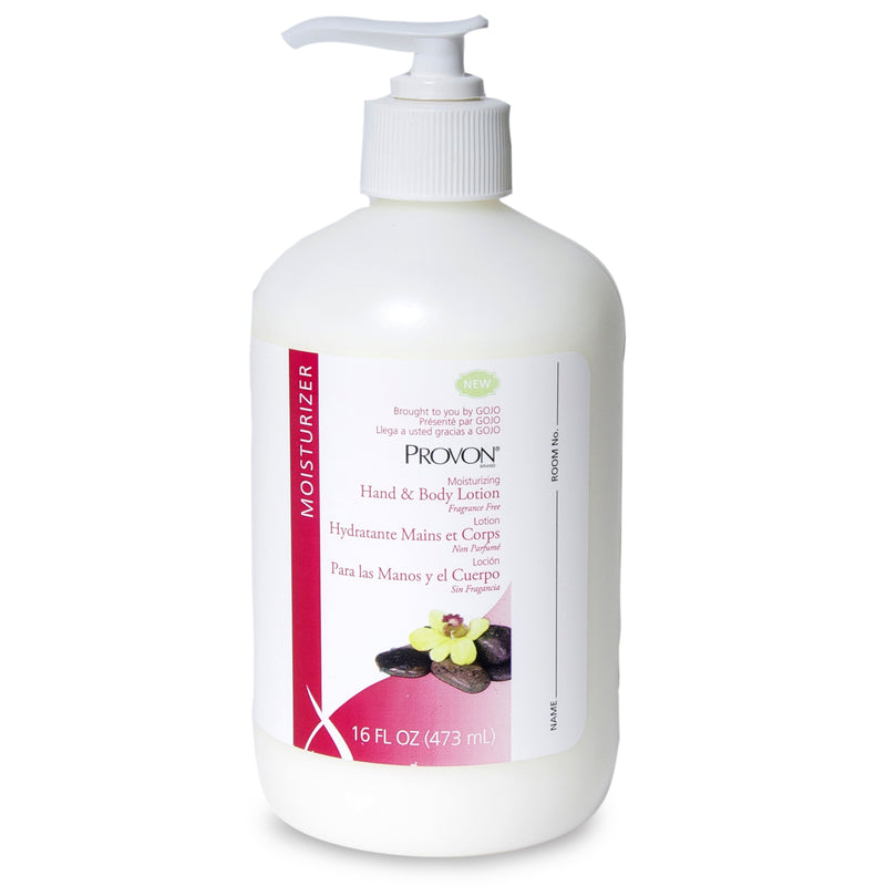 Provon Hand And Body Moisturizer Lotion, Pump Bottle, Unscented, Chg Compatible, 16 Oz, Sold As 1/Each Gojo 4235-12