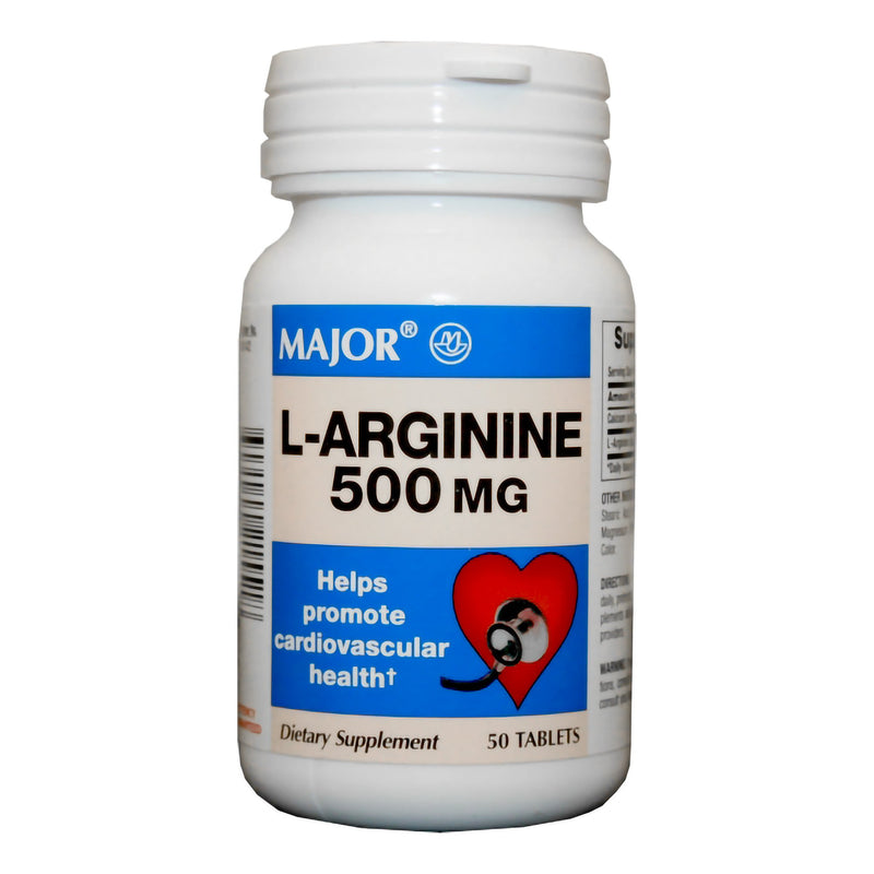 Major® L-Arginine Dietary Supplement, Sold As 1/Bottle Major 00904421551