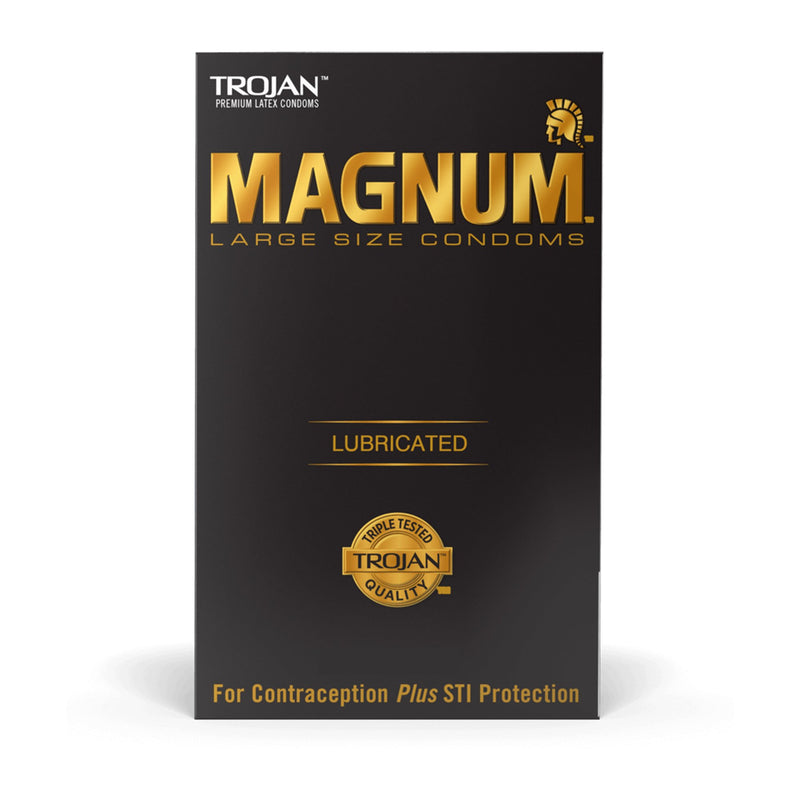 Trojan® Magnum® Latex Condom, Sold As 3/Box Church 22600064203
