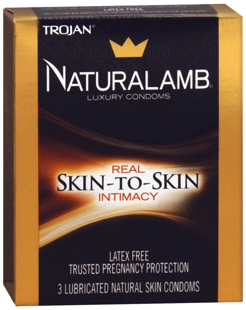 Trojan® Naturalamb® Sheepskin Condom, Sold As 1/Pack Armkel 22600098050