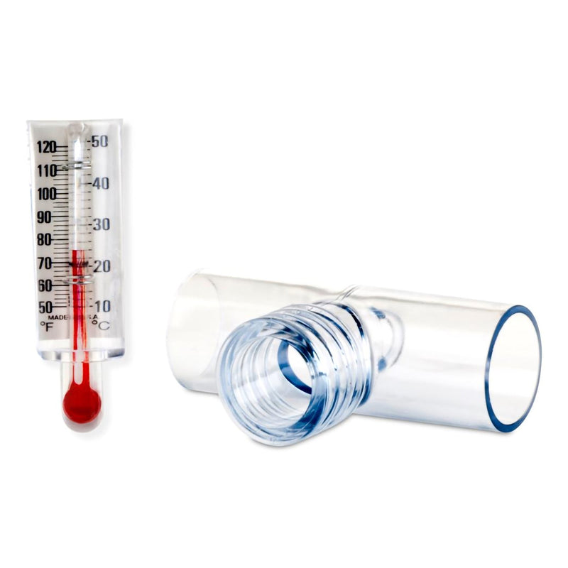 Thermometer With Tee Adapter, Sold As 1/Each Medline Hud1637